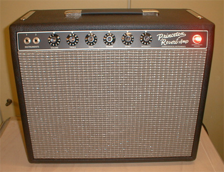 The Princeton Reverb completed.